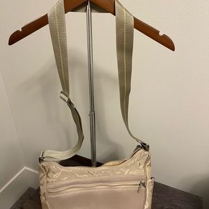REI Women’s Travel Messenger Crossbody Bag- Beige Tan